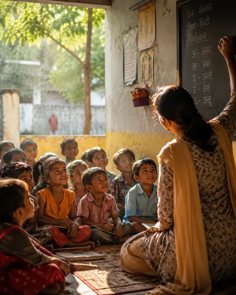 Education: A morning in the classroom